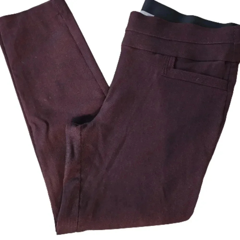 Maurices Black/Burgundy Pants